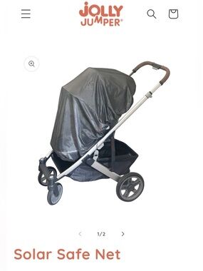 Jolly jumper solar safe net stroller cover